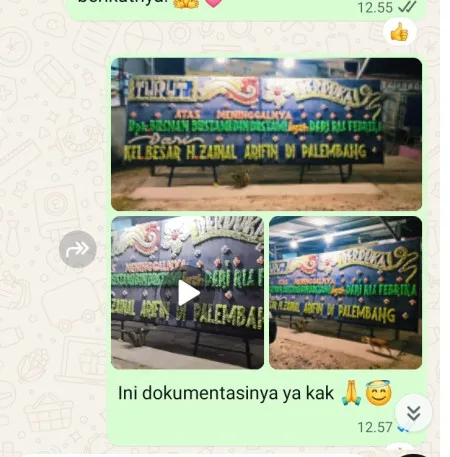Pengiriman Papan Bunga Duka Muara Blanakan