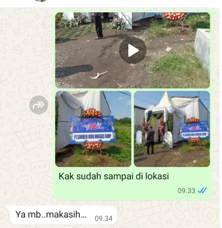 Pengiriman Karangan Bunga Muara Blanakan
