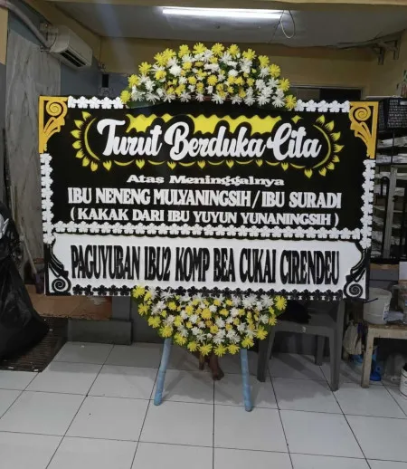 Papan Bunga Duka Muara Blanakan