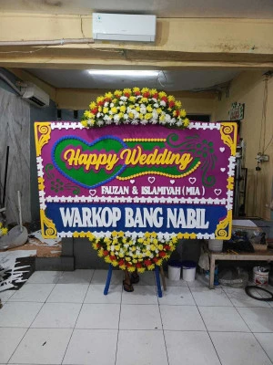Papan Bunga di Muara Blanakan