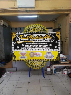 Papan Bunga di Muara Blanakan
