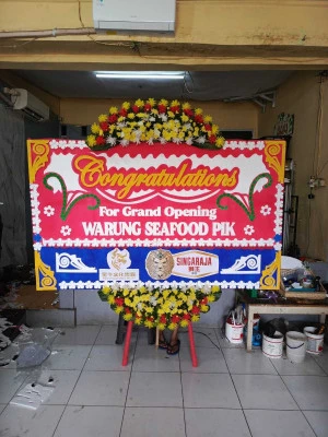 Papan Bunga di Muara Blanakan